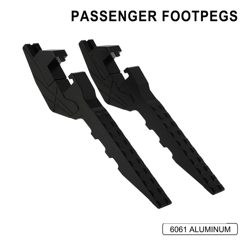 Rallonges de repose-pieds universelles pour moto - Alliage d'aluminium de haute qualité pour un confort et un contrôle accrus_voghion.com