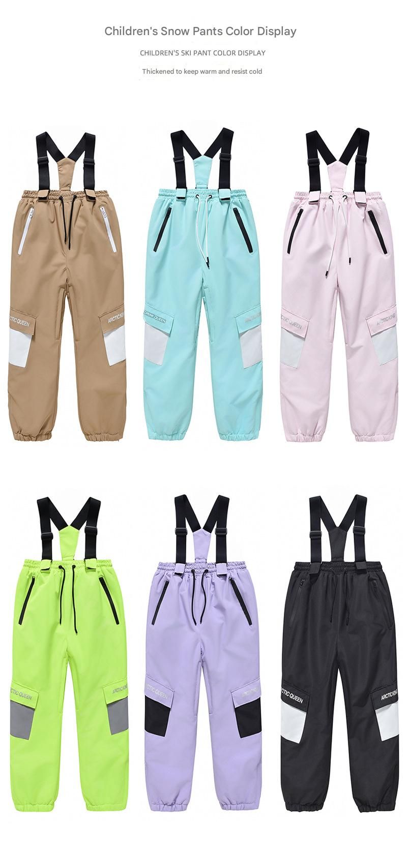 NOKO-Children's Ski Suit Sets For Boys And Girls: Waterproof, Warm, Thickened Snowboard Ski Suit For Winter Outdoors_voghion.com