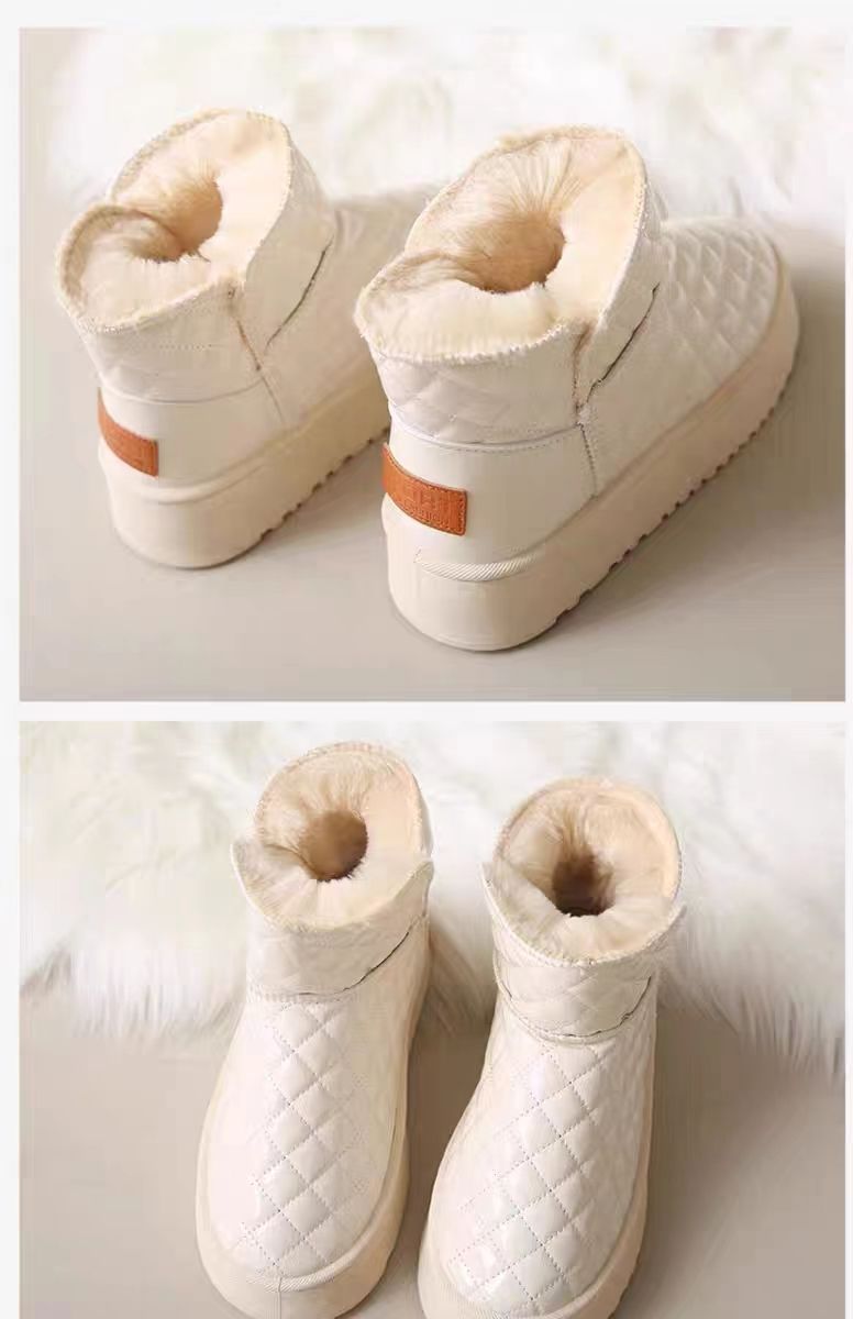 NEU: Die meistverkauften Schneestiefel für Damen im Winter – dick gefüttert, wasserdicht und rutschfest, mit dicker Sohle._voghion.com