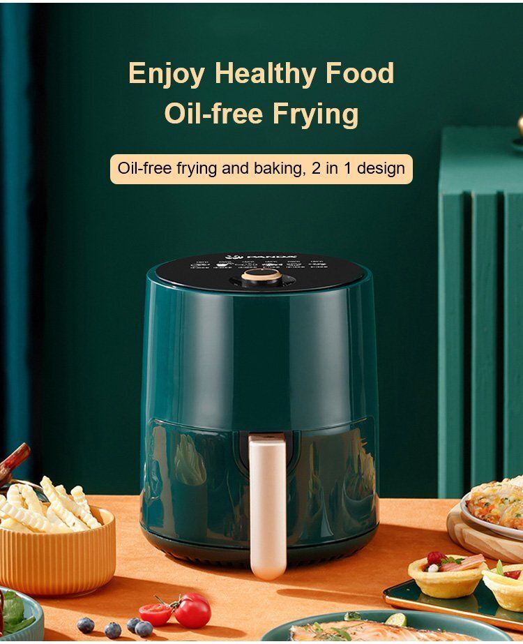Air Fryer Homeuse Oil Free And Smokefree Automatic Largecapacity Intelligent Multifunctional Electric Fryer Smart Automatic_voghion.com