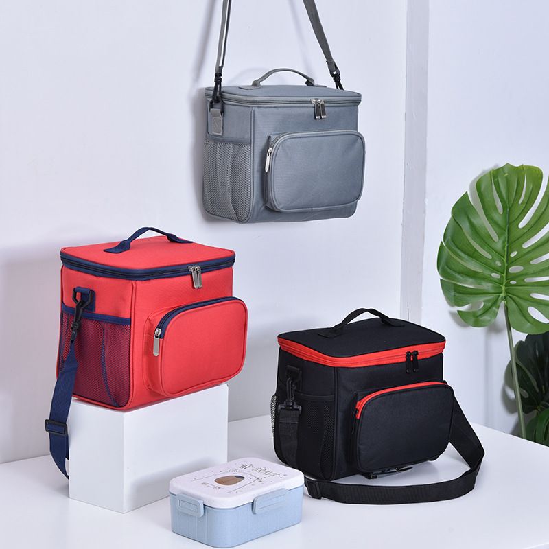 Large Shoulder Thicker Cooler Bag Thermal Lunch Bag Tote Insulated Ice Pack Portable Picnic Drink Food Beer Storage Container_voghion.com