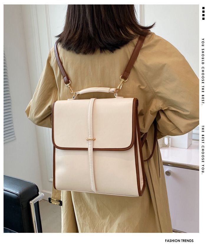 Vintage rucksack mode schultasche student weichem leder Britischen college stil computer tasche weibliche_voghion.com