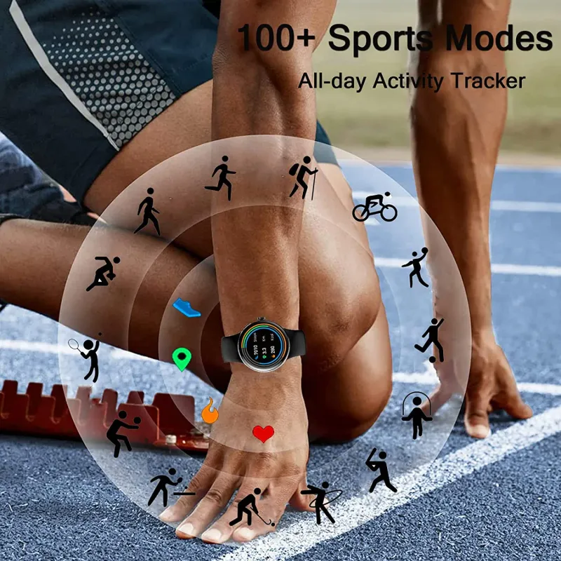 Top Quality 2025 New Hot Sale Google Pixel LA24 Amoled Display Sports Smart Watch In Stock Man Waterproof Smartwatch_voghion.com