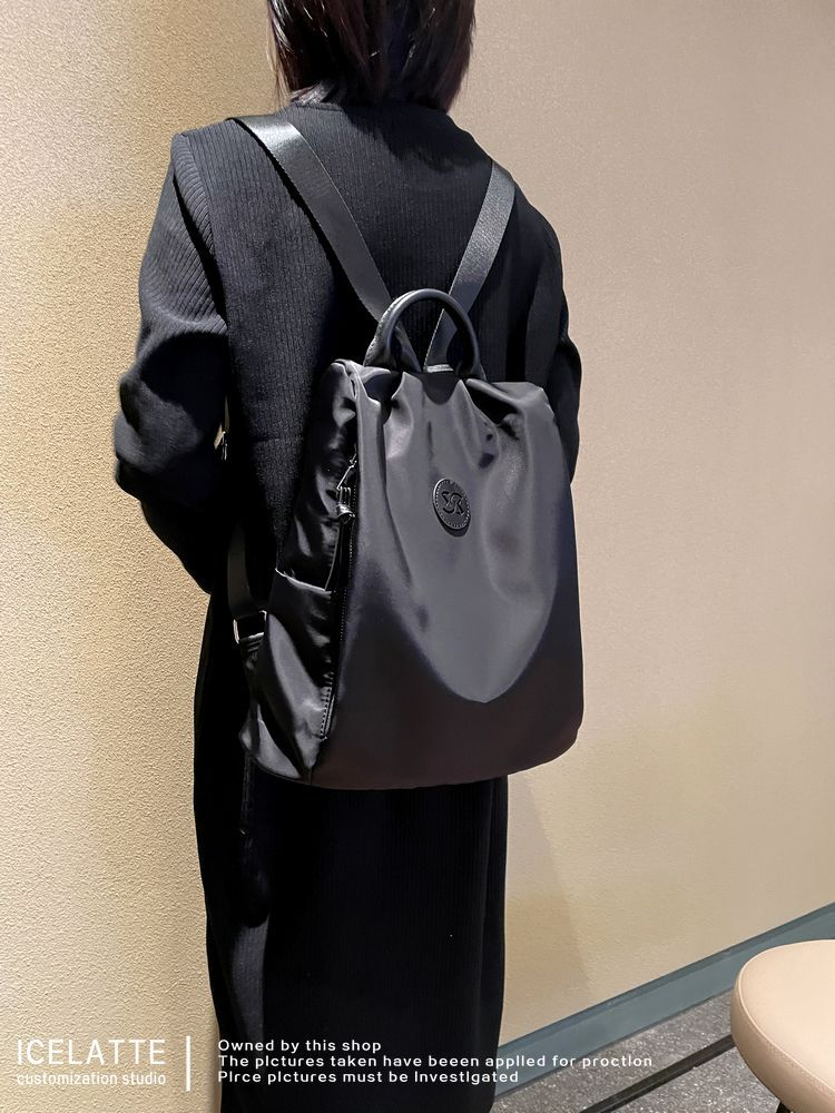 Women Backpack Purse Waterproof Nylon Anti-theft Rucack Designer nobility Shoulder Bags_voghion.com