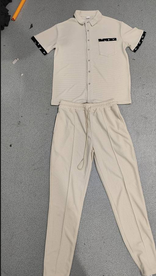 Summer Men's New Short-sleeved Trousers Two-piece Sports Fashion Leisure Suit_voghion.com