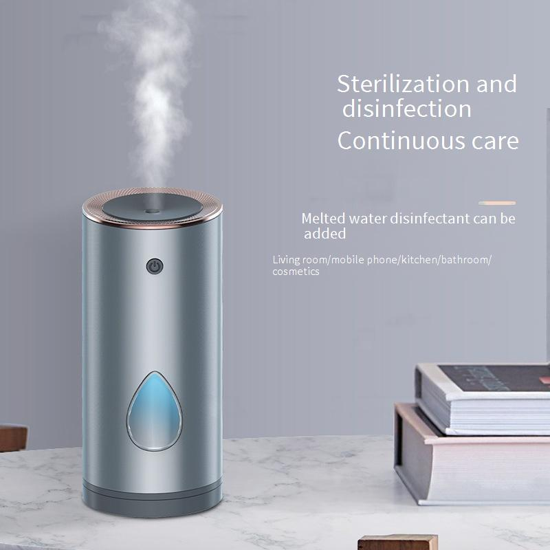 Portable USB Humidifier With Aromatherapy Function - 260ml Small Humidifier For Home, Office, Bedroom, Desktop - Ultra Quiet (Under 36dB)_voghion.com