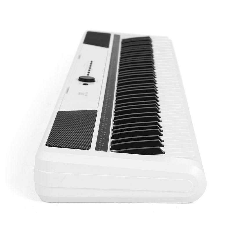 88-Key Digital Piano With LED Display, 128 Rhythms & 64 Demo Songs, Includes Stand, Pedal & Carrying Bag_voghion.com