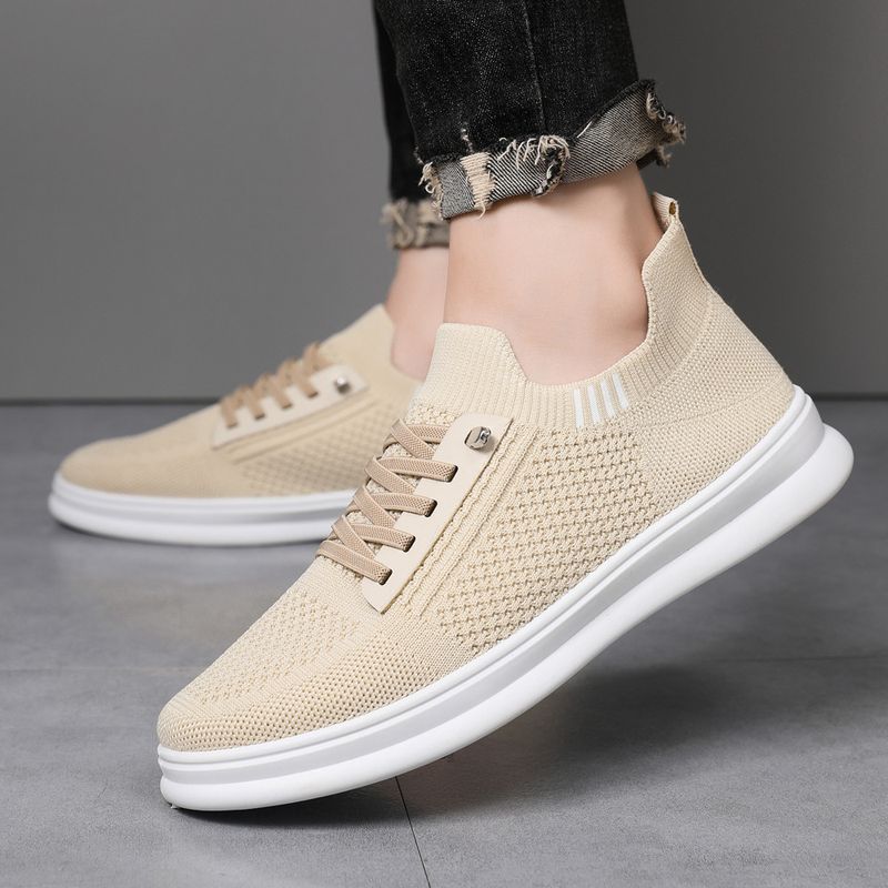 Unbeatable Quality Cricket For Summer New Breathable, Fashionable And Minimalist Men's, Fly Woven Low Cut, Comfortable Lace Up Casual_voghion.com