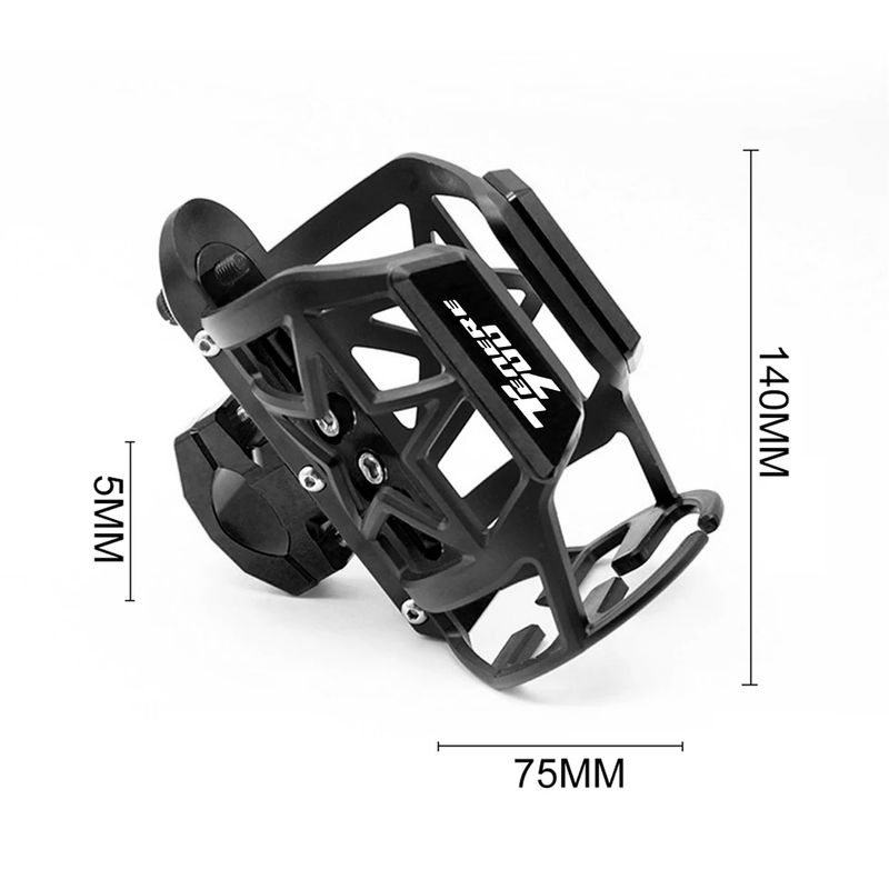 PER TENERE700 2021-2024+ Accessori per staffe per motociclette Portaborraccia Portabicchieri Tenere 700 Tenere700_voghion.com
