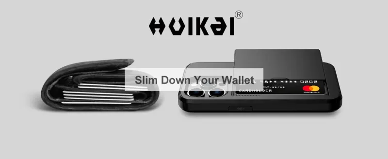 Case For Iphone 16E 16 15 Max 14 Pro 13 12 11 Wallet Card Holder Slide Slot Slim Hard PC Heavy Duty Protective Cover_voghion.com