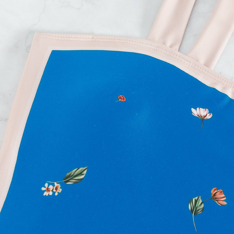 Europejski i amerykański konserwatywny strój kąpielowy jednoczęściowy, szyfonowa spódnica, dwuczęściowy swobodny brzuch zakrywający damski strój kąpielowy_voghion.com