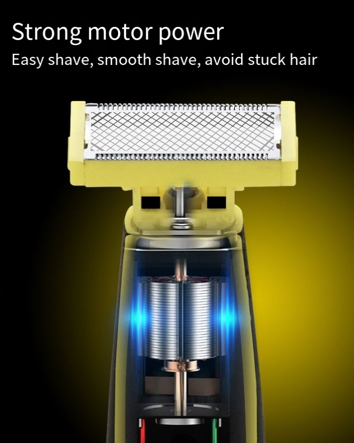 New Men's Shaver portable washable Shaver USB rechargeable razor leg armpit hair electric shaver_voghion.com