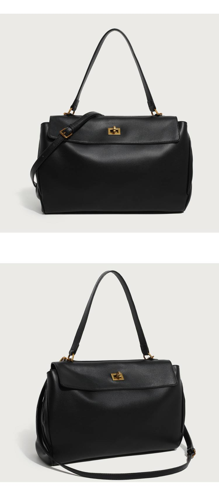 Modische neue Rodeo-Tasche, echtes Leder, Kylie-Tragetasche, gefrostetes Rindsleder, Premium-Feeling, große Kapazität, Schultertasche für Damen unter dem Arm_voghion.com