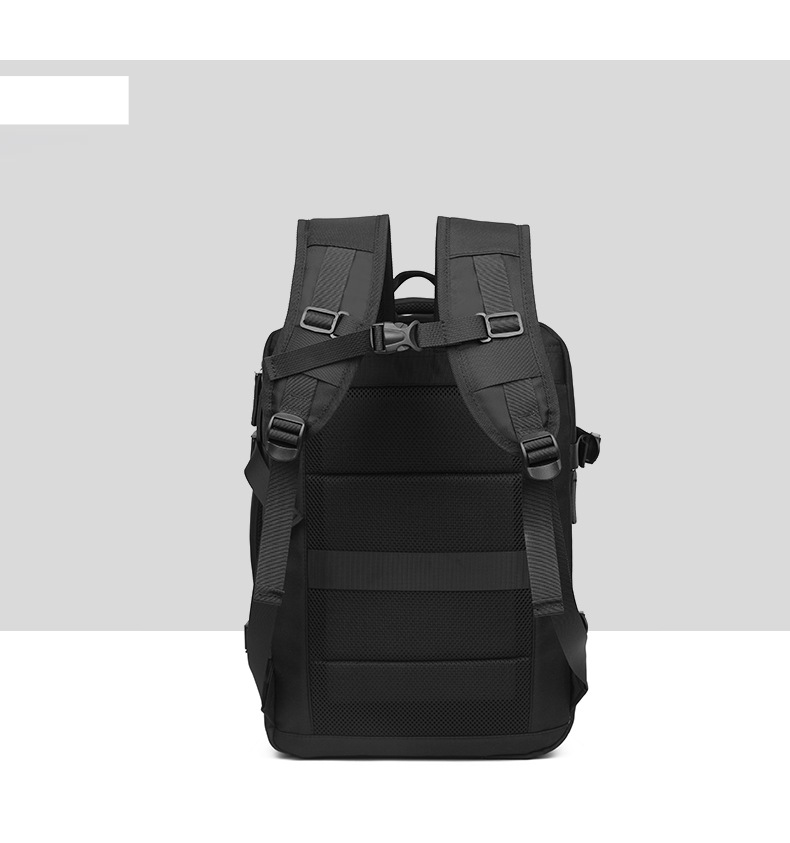 Mochila de viagem Mochila masculina pode ser expandida Viagem de negócios Viagem Grande capacidade Computador Mochila escolar Mulheres_voghion.com