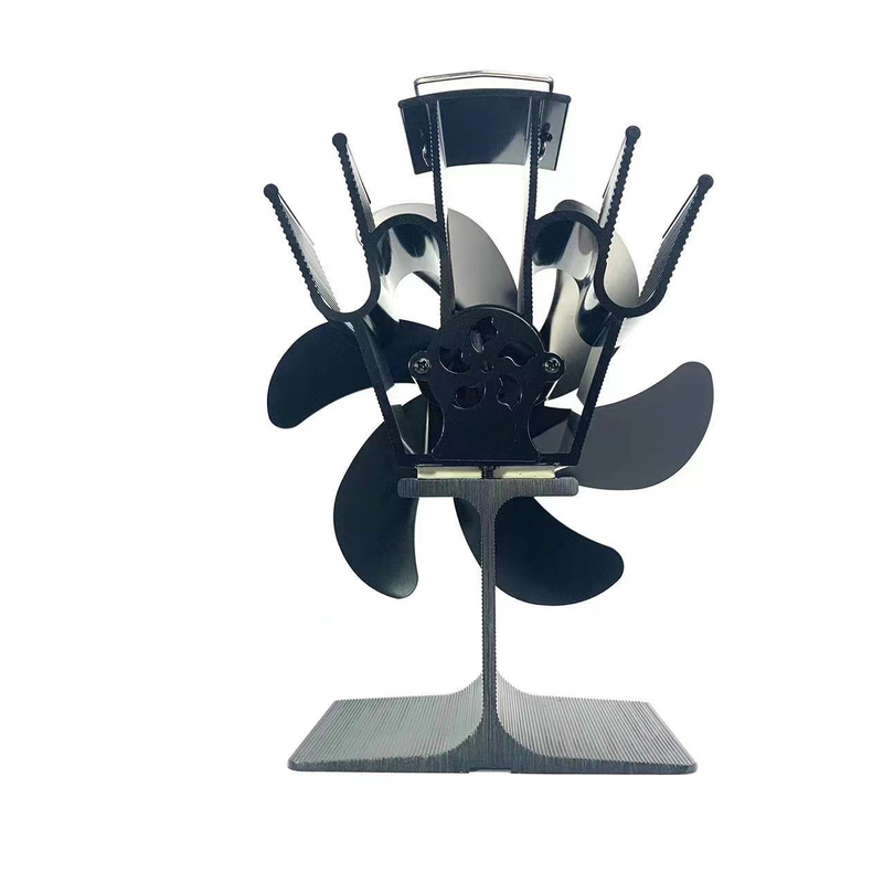 Eco-Friendly Heat-Powered Wood Stove Fan – Silent, Durable, Energy-Saving, No Electricity Needed for Maximum Heat Circulation_voghion.com
