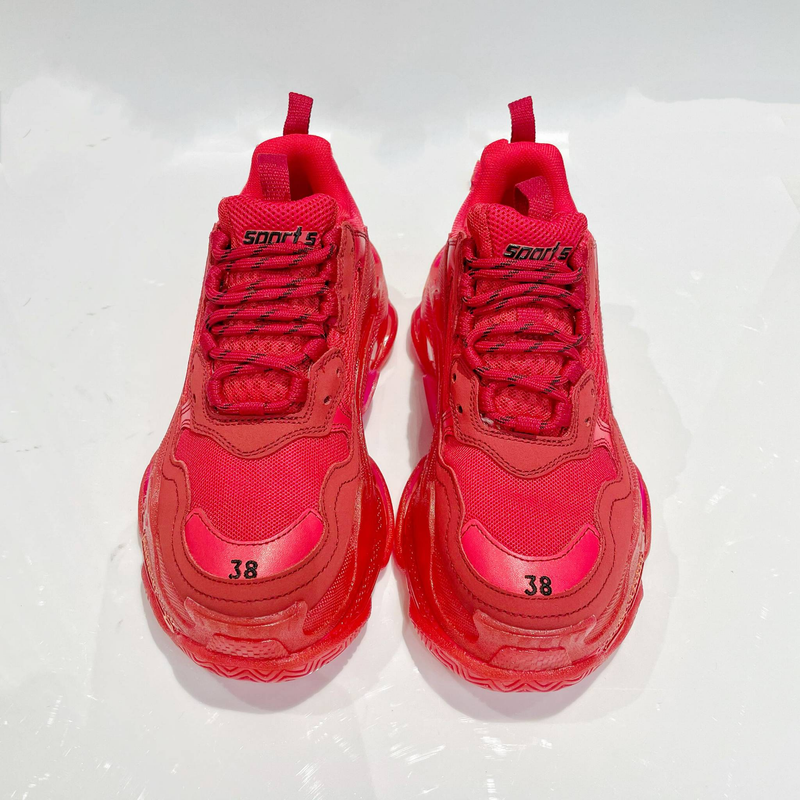 New Parisian Dad Shoes With Air Cushion For Height Increase, Men's And Women's Sports Running Shoes_voghion.com