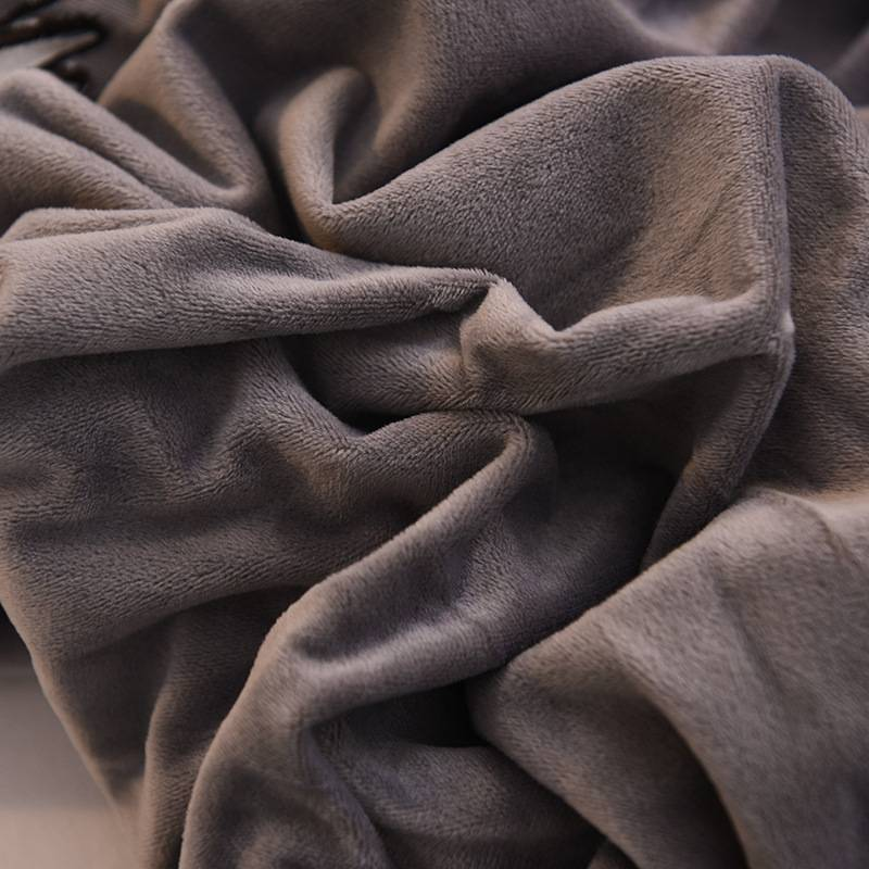 Federa per cuscino invernale in velluto, spessa e calda, per dormitorio studentesco, singola, 48x74 cm, con ricamo._voghion.com