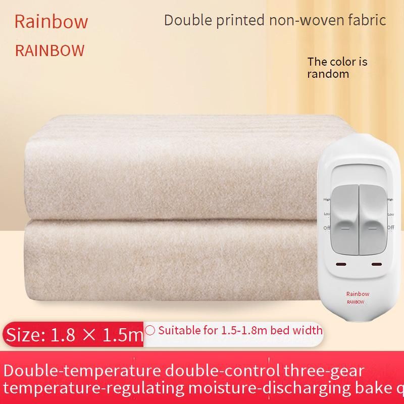 Electric Heating Blanket For Single & Double Bed, 3 Heat Settings, Overheat Protection, Soft Fleece Material, Energy Efficient_voghion.com