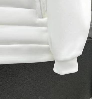 Piumino con cappuccio e stampa di cavalli da uomo, giacca casual leggera e ampia_voghion.com