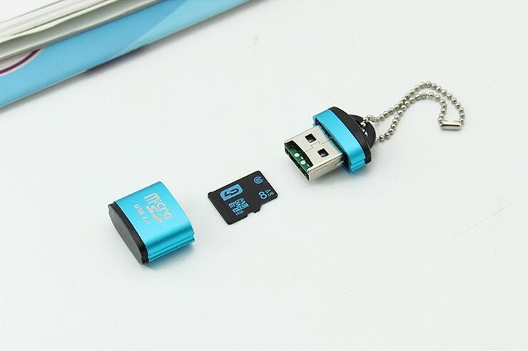 Fém Mini Nagysebességű USB2.0 Hangberendezés Mobiltelefonhoz, Autós SD/TF Kártyaolvasóhoz, MP3 Átalakítóhoz_voghion.com