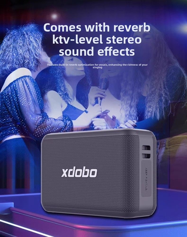 【Alta qualità】 Xidobao Xdobo X8pro Bluetooth 120W Altoparlante karaoke domestico ad alta potenza Subwoofer portatile per esterni_voghion.com