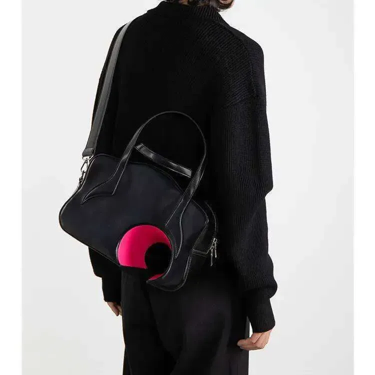 Borse da donna alla moda, di marca, vintage, in stile francese, con tracolla larga, casual, da donna_voghion.com