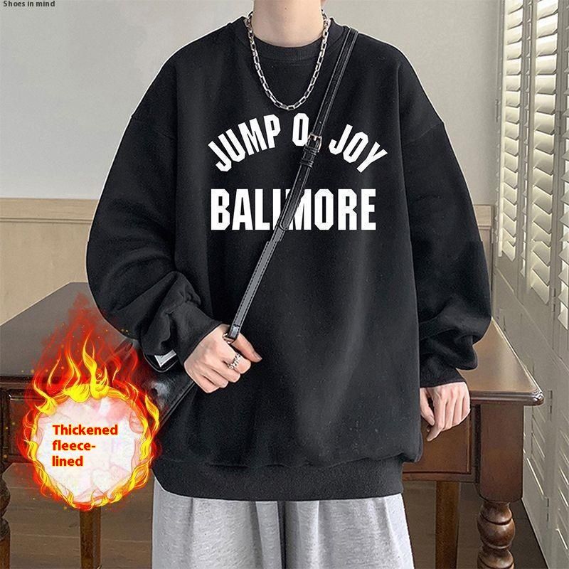 Moletom masculino americano outono e inverno novo estilo ins plus plus plus size grosso gola redonda solto jaqueta base 12_voghion.com