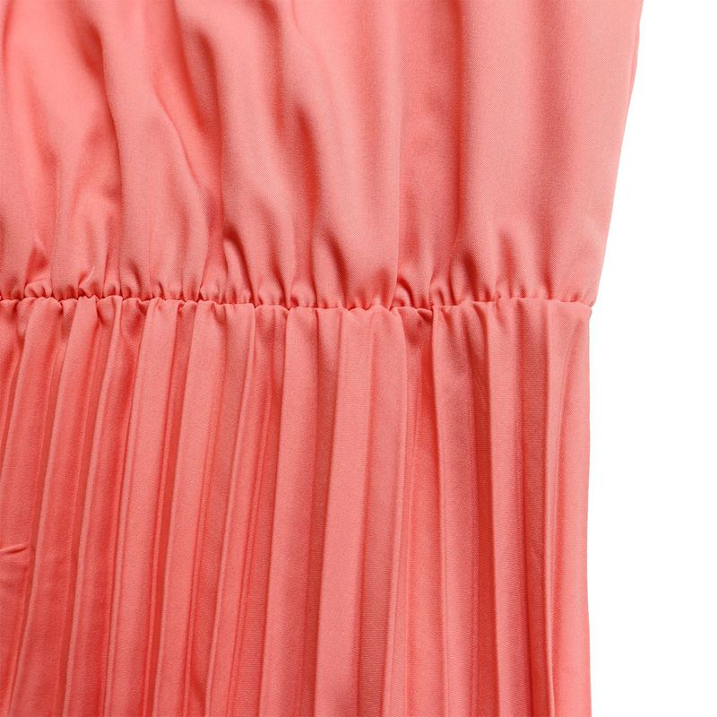 Damenbekleidung Übergröße Damenbekleidung Herbst neuer Stil Schnürung Plissee Langarm Farbabstimmung Temperament elegantes Kleid_voghion.com