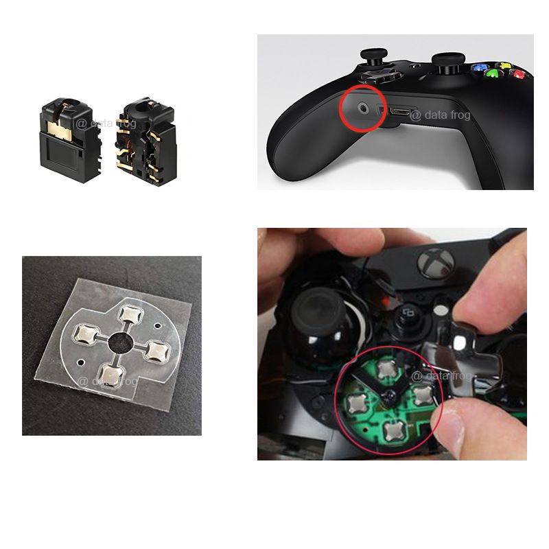 Slim Handle Xbox One S Pilzkopf-Tasten-Reparaturset_voghion.com