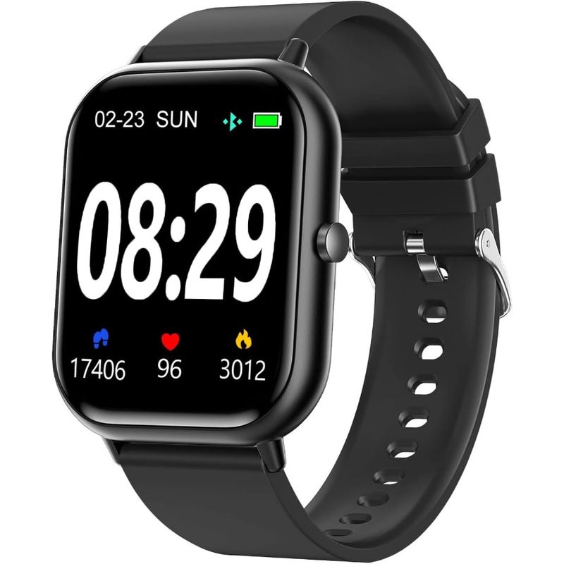 Smart Watch For Men Women SmartWatch 1.83 For IPhone Samsung Android Phone Compatible Fitness Tracker Watch With Pedometer Hear_voghion.com