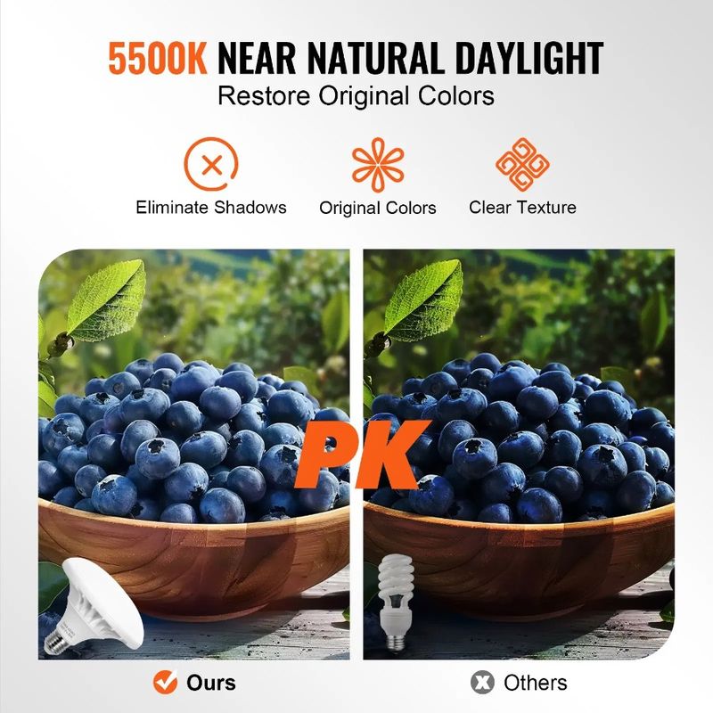 5500K Stand In In 30W 24 X Lighting 24 Softbox Kit Adjustable Bulbs LED_voghion.com
