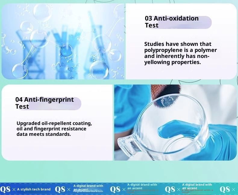 Digitex Digitex Forerunner Q8 Transparent Crystal Gaming Matte Wired Wireless Silent Six-Level Adjustment Mouse_voghion.com