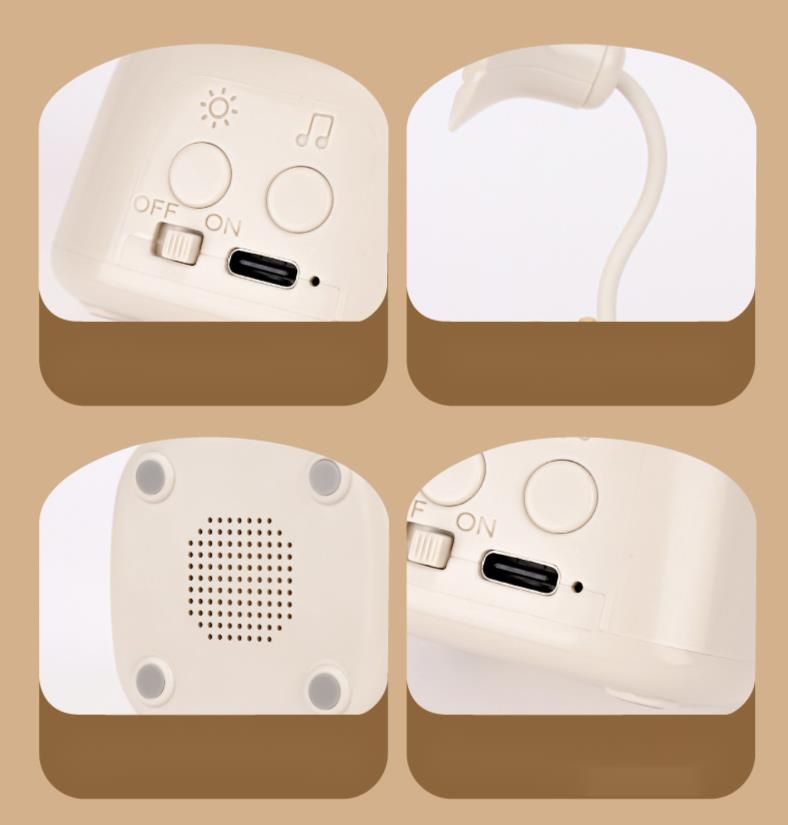 Nuova lampada da tavolo creativa a forma di fonografo, con dimmerazione continua, regalo di compleanno, luce notturna ricaricabile per dormitorio con musica_voghion.com