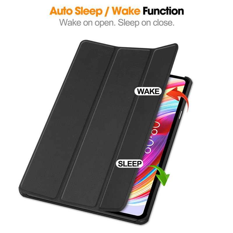 Coque For Teclast T50 Tablet Fold PU Leather Protective Hard PC Tablet Case For Teclast M40 Plus P40HD P30S T 50 Smart Cover_voghion.com