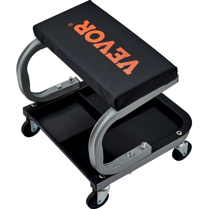Tool 250 Garage Seat Creeper Mechanic Tray Mechanics Car Under LBS Stool_voghion.com