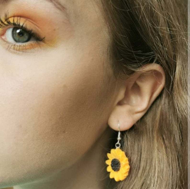Eenvoudige accessoires Haakoorbellen Temperament kleine bloemenoorbellen_voghion.com