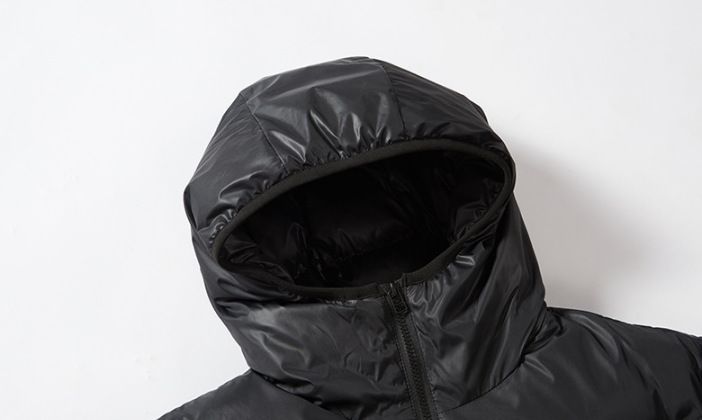 Giacca invernale da uomo in cotone alla moda, con cappuccio, di media lunghezza, ricamata, spessa e calda, in cotone, versione aggiornata_voghion.com