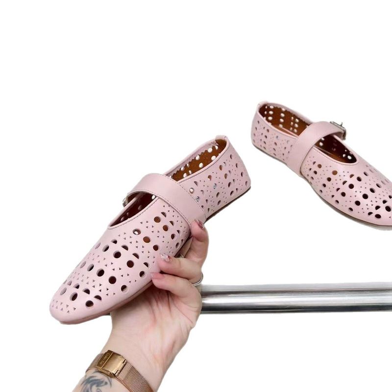 Hochwertige Verpackung, flache Sohle, ultraleichter, bequemer Einzelschuh für Damen, Guangzhou-Waren, Eins-zu-Eins,_voghion.com