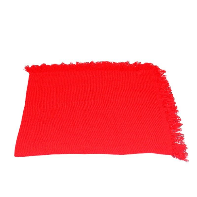 Ouderen Hoofddoek Herfst Winter Gebreid Middelbare Leeftijd Vrouwen Effen Kleur Vierkant Landelijk Oud-Modieus Warme Oma Sjaal_voghion.com