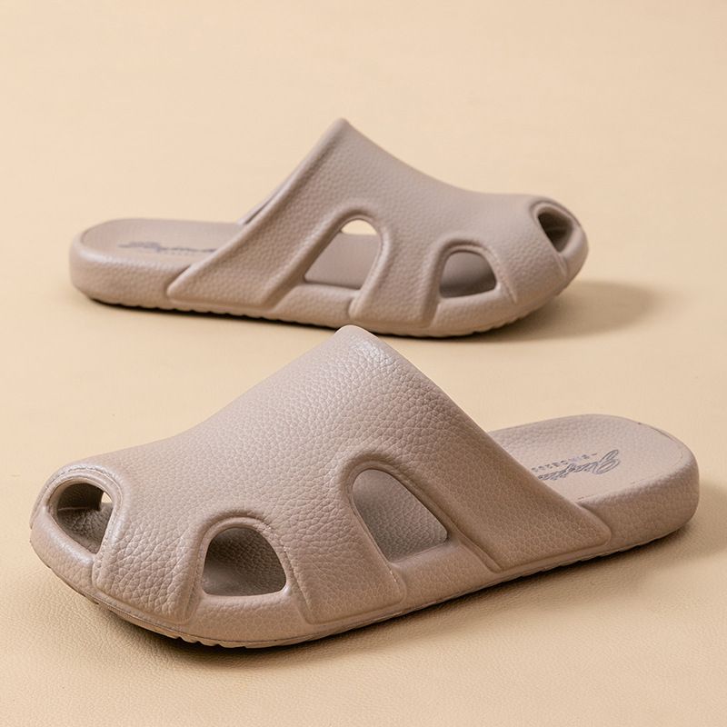 Baotou Weibliche 2025 Neue Halb Sommer Oberbekleidung Anti Slip Home Hausschuhe Tasche Fuß Loch Cool Drag_voghion.com