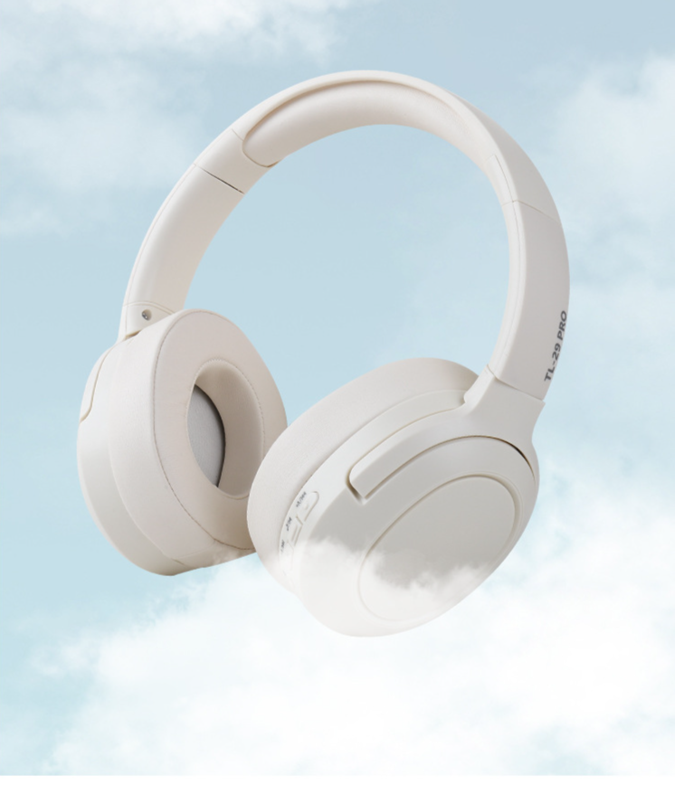 Cross-Border New TL-29 PRO Over-Ear Bluetooth Headphones 5.4 Full Ear Coverage Deep Bass Long Battery Life Factory_voghion.com