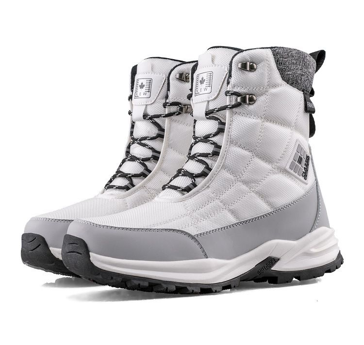 Warm Cotton Boots Winter New Men's Thickened High-Top Boots Snow Boots Stylish And Versatile_voghion.com