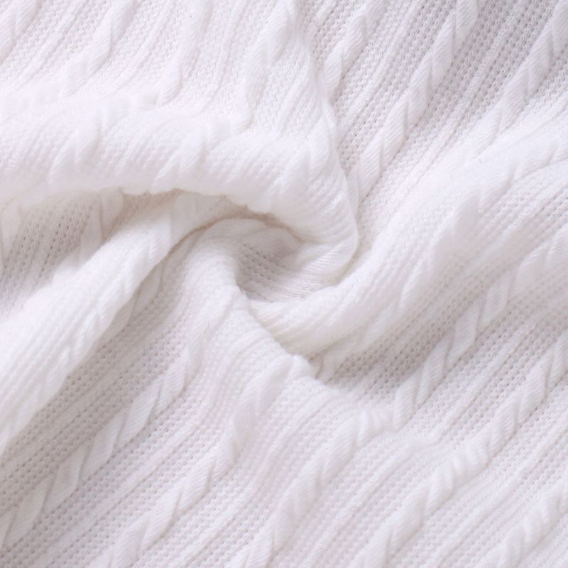 Completo da bambina con maglia a maniche lunghe con scollo quadrato e gonna a pantaloncini irregolari a quadri, in morbido cotone, da 2 pezzi, per la primavera e l'autunno._voghion.com