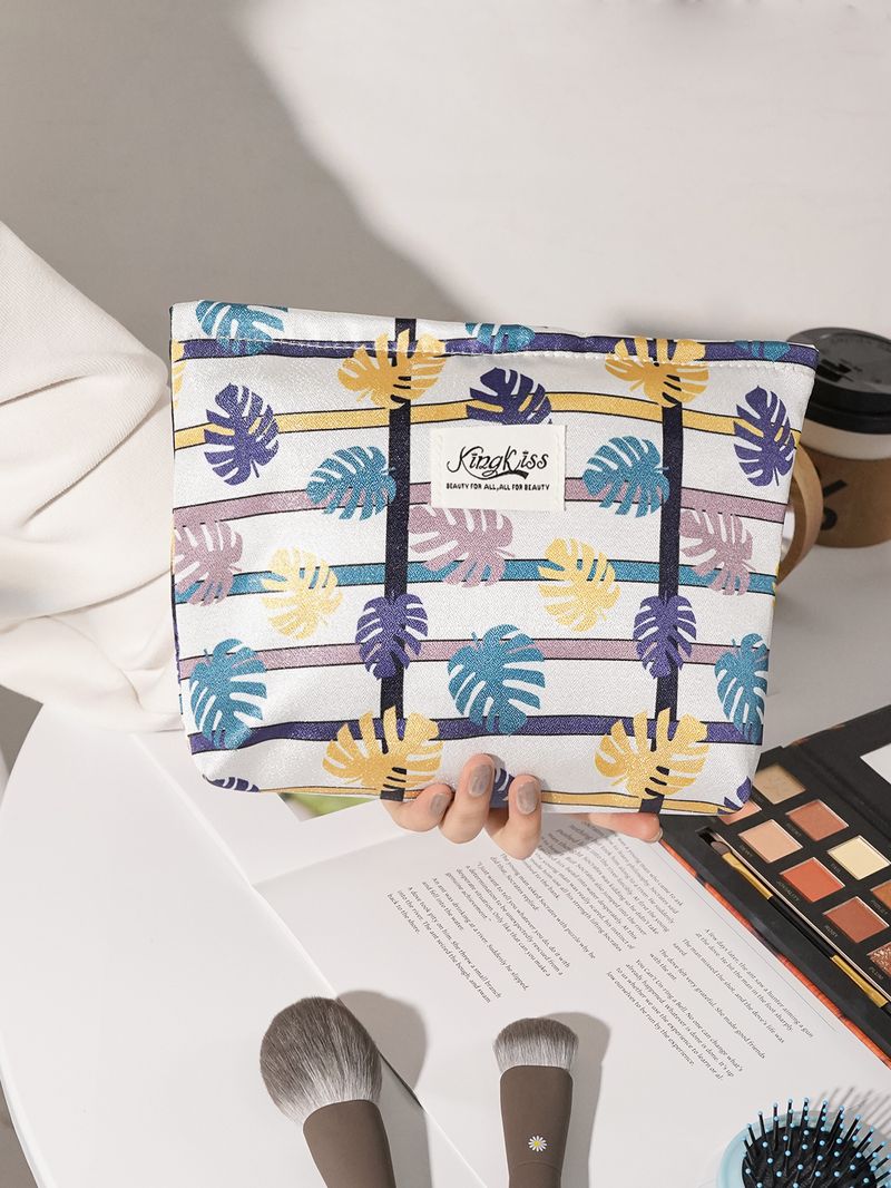 TK Xiyin Cross Border Spezialversorgung Graffiti Geometrisches Hochwertiges Stickmuster Hochwertige tragbare Aufbewahrungskosmetiktasche Fabrik_voghion.com