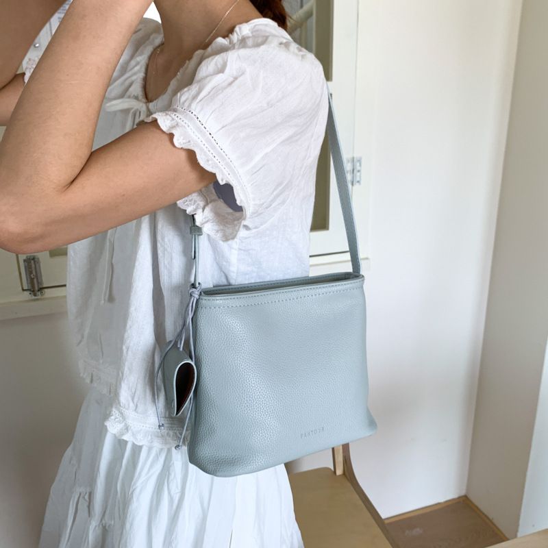 Borsa a tracolla singola Yuanbao versatile per telefono Yuanbao, modello mini barca di alta qualità, 2025, con texture litchi_voghion.com