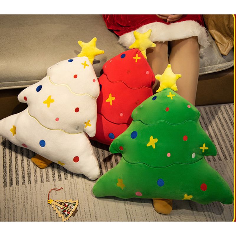 Pillow Home Sofa Seat Lumbar Support Christmas Tree Cushion Decoration_voghion.com