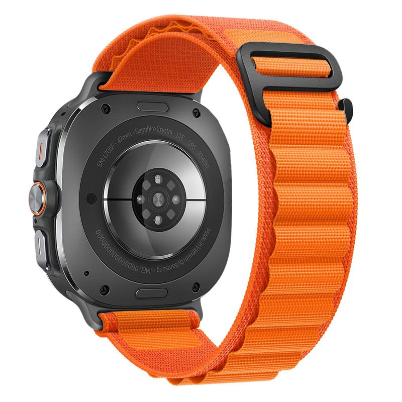 Alpine Loop für Samsung Galaxy Watch Ultra Band 47 mm Armband Zubehör Sport Nylon Armband Correa Galaxy Watch 7 Ultra 47 mm_voghion.com