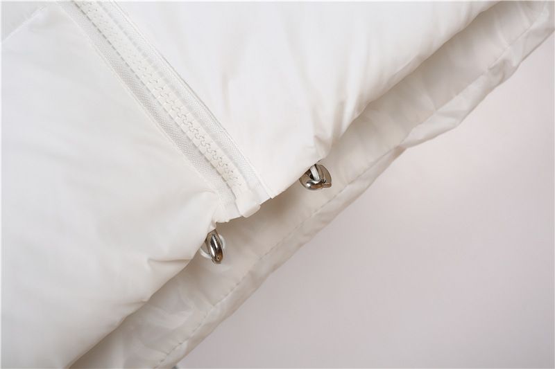 Gilet matelassé sans manches pour femme, col montant court avec cordon de serrage, léger et compressible, idéal pour l'automne/hiver, style décontracté et streetwear._voghion.com