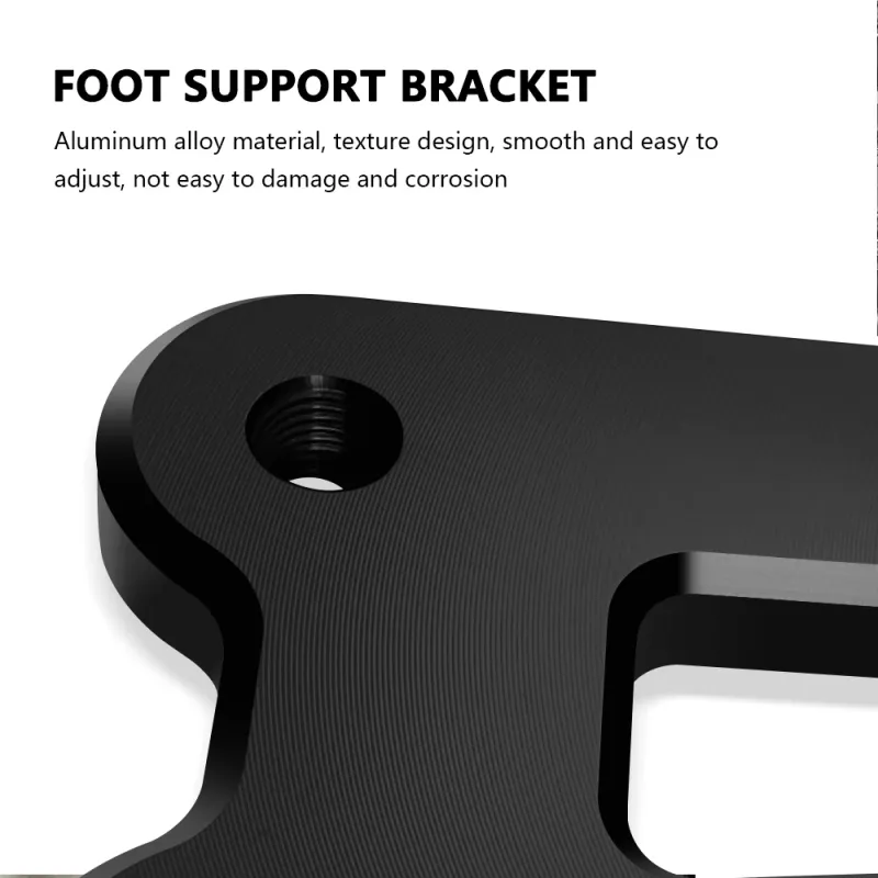 Pour MT09 MT-09 SP FZ09 Passager Arrière Pédales Repose-pieds mt09 fz09 Repose-pieds Kit D'abaissement Support Support Accessoires_voghion.com