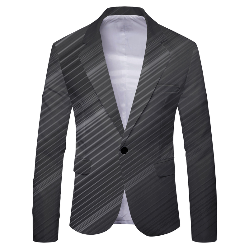 Palton casual pentru navetiști, de primăvară 2024, model nou, costum britanic de mărime mare pentru bărbați_voghion.com